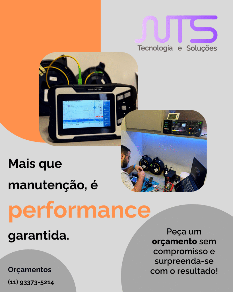 mais que manutenção, é performance garantida.